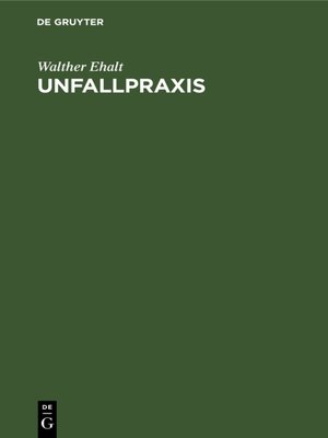 cover image of Unfallpraxis